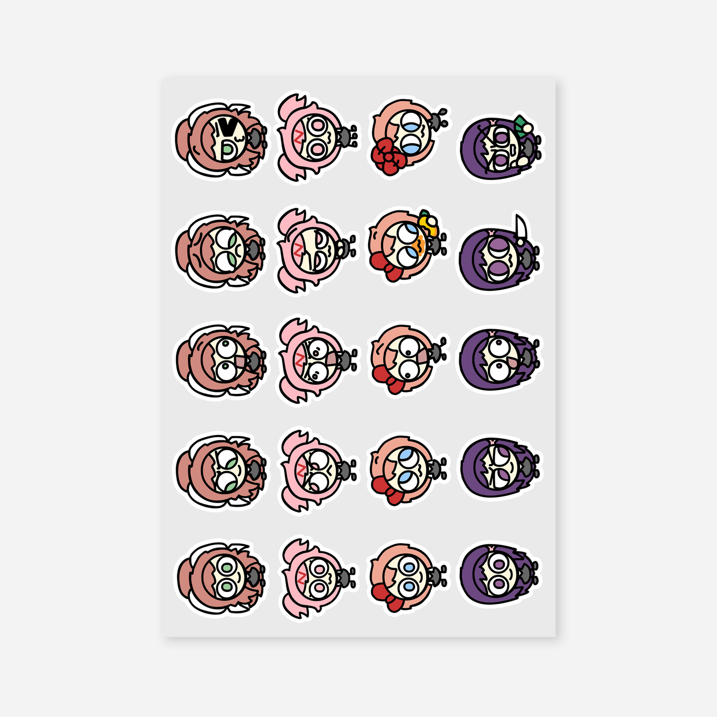 The P-Club! Deluxe Sticker Pack